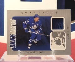 Auston Matthews 2023-24 - Silky Mitts Patch Artifacts Upper Deck